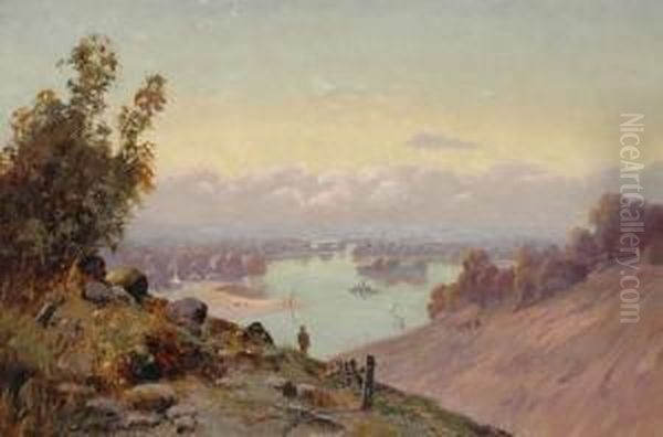 The Mighty River Oil Painting by Ernest William Christmas