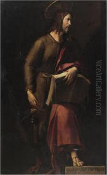 St. John The Evangelist Oil Painting by Pier Francesco Cittadini Il Milanese