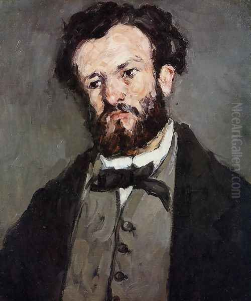 Anthony Valabregue2 Oil Painting by Paul Cezanne