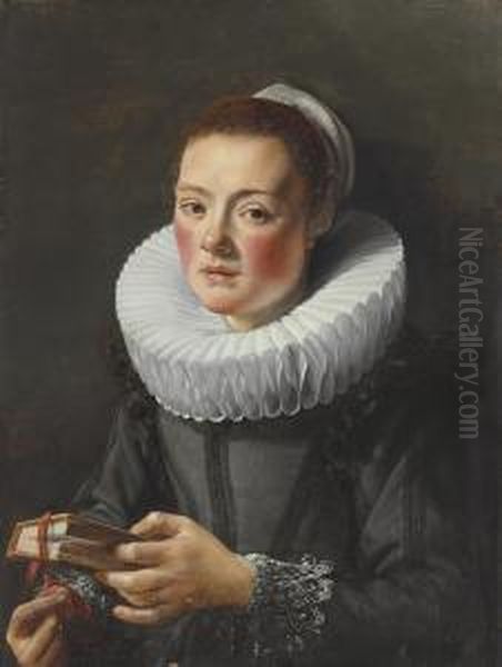 Portrait Of A Girl Oil Painting by Pieter Claesz.