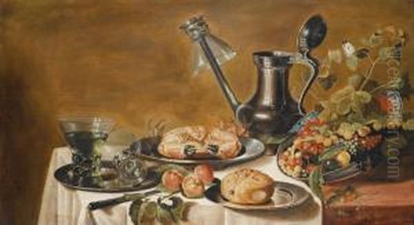 Still Life Oil Painting by Pieter Claesz.