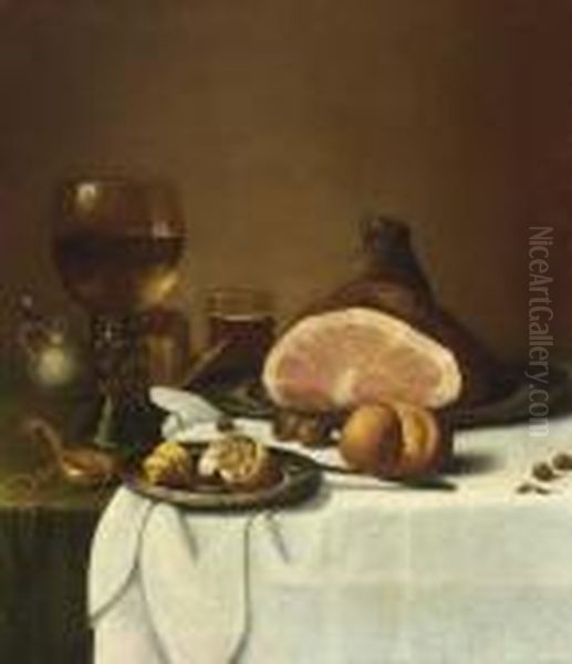 Still Life Oil Painting by Pieter Claesz.