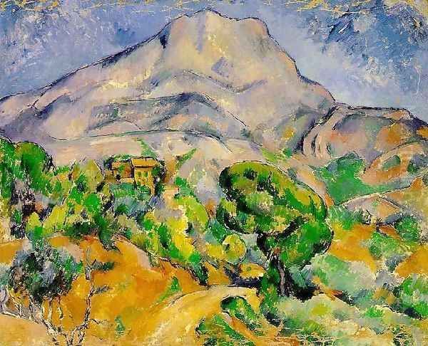 Mont Sainte-Victoire above the Tholonet Road by Paul Cezanne