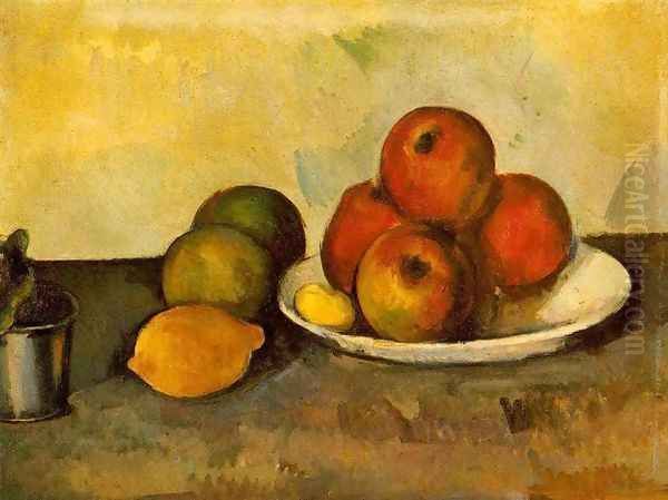 Still Life With Apples Oil Painting by Paul Cezanne