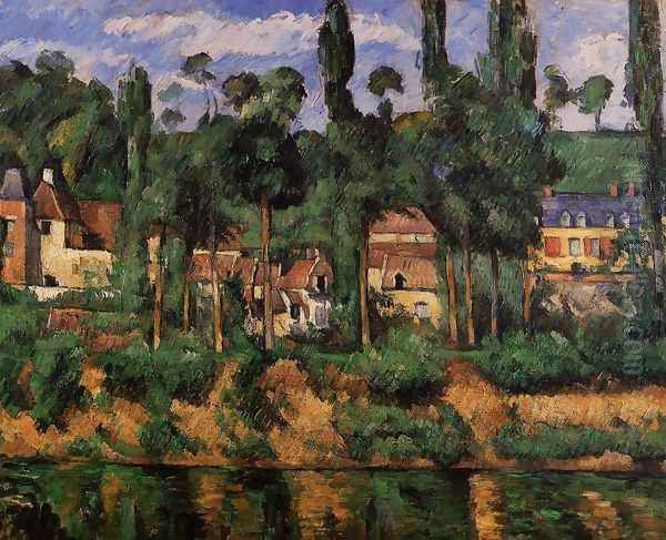 Chateau Du Medan Oil Painting by Paul Cezanne