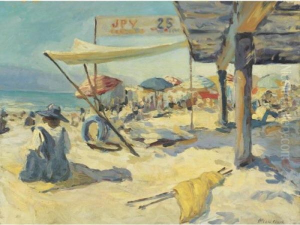 Day At The Beach by Alson Skinner Clark