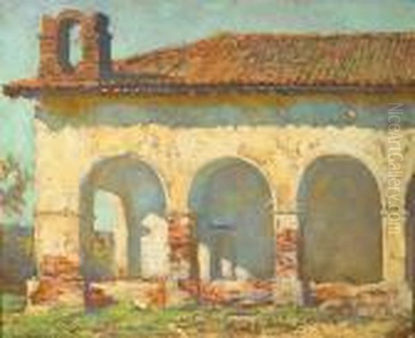 San Fernando Mission by Alson Skinner Clark