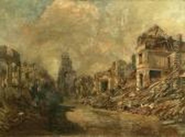 Aftermath Of War - Bailleul by Alson Skinner Clark