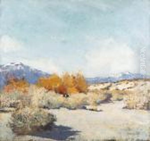 Desert Rose Oil Painting by Alson Skinner Clark