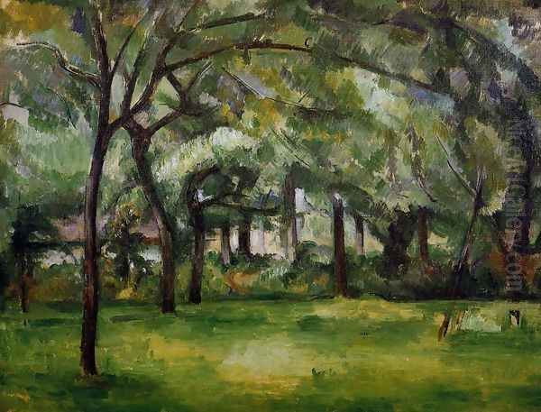 Farm In Normandy Summer Aka Hattenville Oil Painting by Paul Cezanne