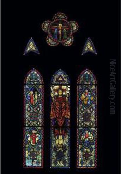 The Ascension Oil Painting by Harry Clarke