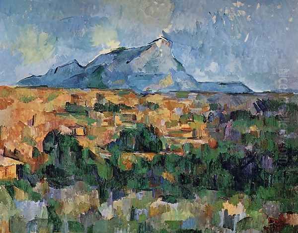 Mont Sainte Victoire5 Oil Painting by Paul Cezanne