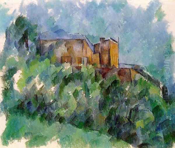 Chateau Noir3 Oil Painting by Paul Cezanne