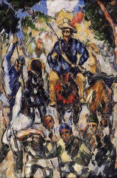 Don Quixote Seen From The Front Oil Painting by Paul Cezanne