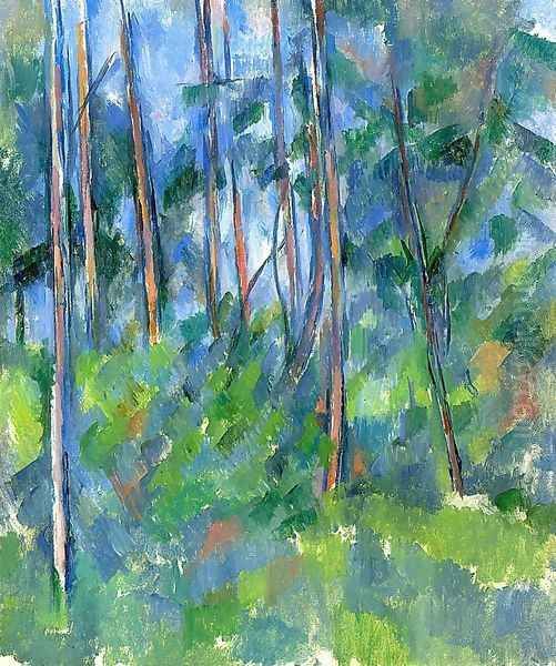 In The Woods3 Oil Painting by Paul Cezanne