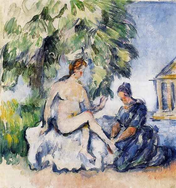 Bathsheba 2 Oil Painting by Paul Cezanne