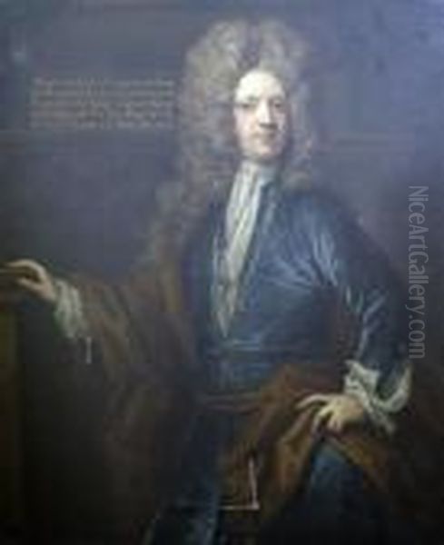 Portrait Of Francis, 2nd Lord Guilford (1673-1729) Oil Painting by Johann Closterman