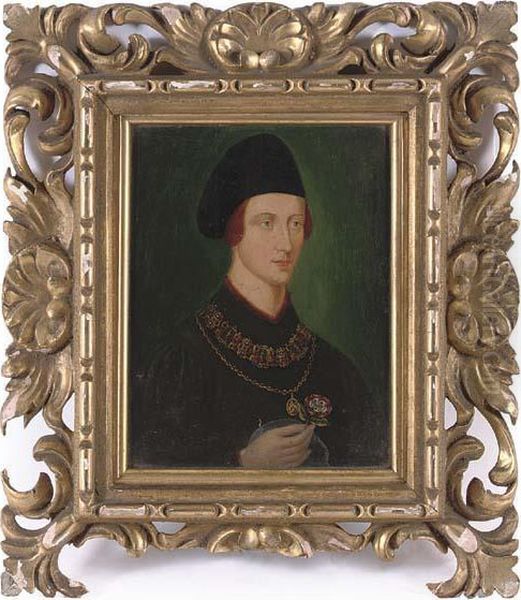 Portrait Of A Nobleman Oil Painting by Francois Clouet