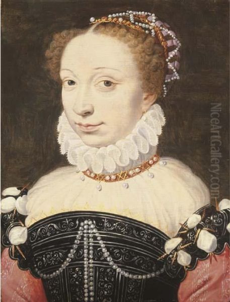 Portrait Of A Lady Oil Painting by Francois Clouet