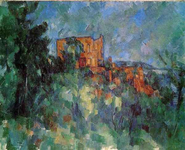 Chateau Noir2 Oil Painting by Paul Cezanne