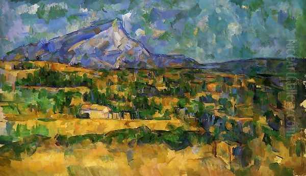 Mont Sainte Victoire10 Oil Painting by Paul Cezanne