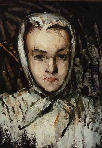 Marie Cezanne The Artists Sister Oil Painting by Paul Cezanne