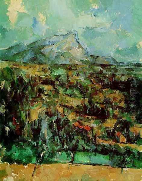 Mont Sainte Victoire8 Oil Painting by Paul Cezanne