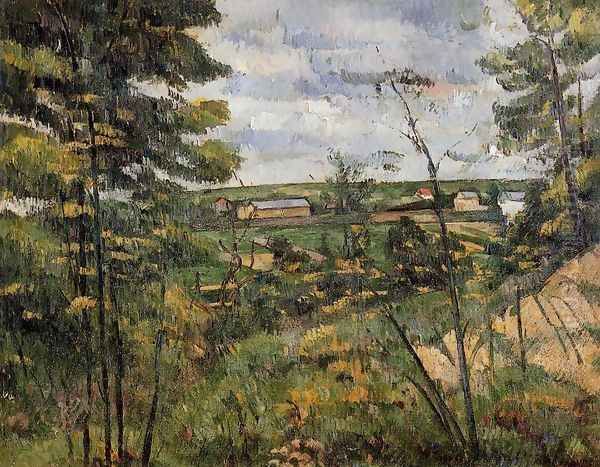 The Oise Valley Oil Painting by Paul Cezanne