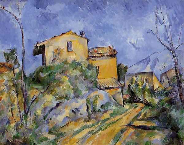 The Maison Maria Oil Painting by Paul Cezanne