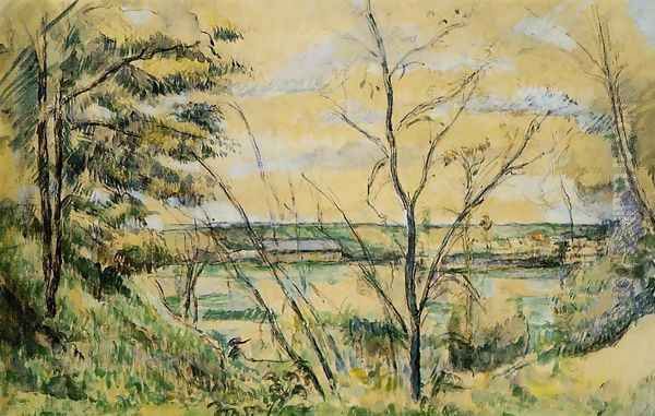 The Oise Valley2 Oil Painting by Paul Cezanne