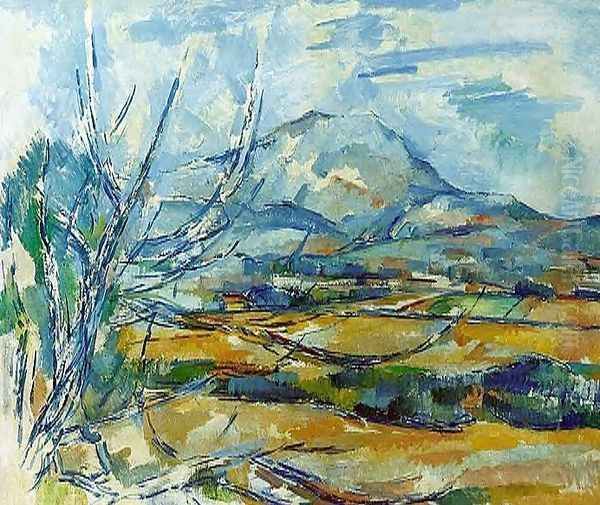 Mont Sainte Victoire6 Oil Painting by Paul Cezanne