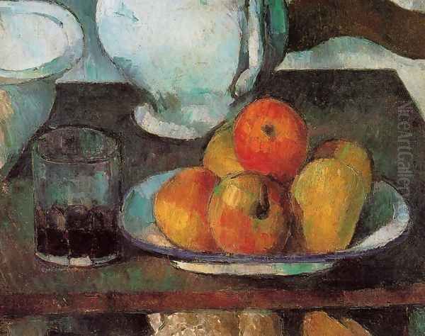 Still Life With Apples2 Oil Painting by Paul Cezanne