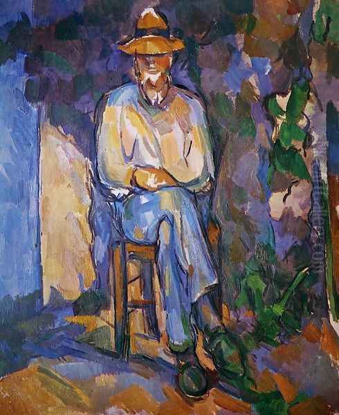 The Gardener Oil Painting by Paul Cezanne