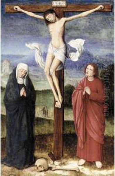 The Crucifixion Oil Painting by Marcellus Coffermans