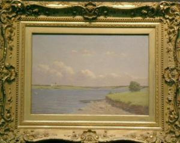 Afternoon, Skaneateles Lake Oil Painting by William Anderson Coffin