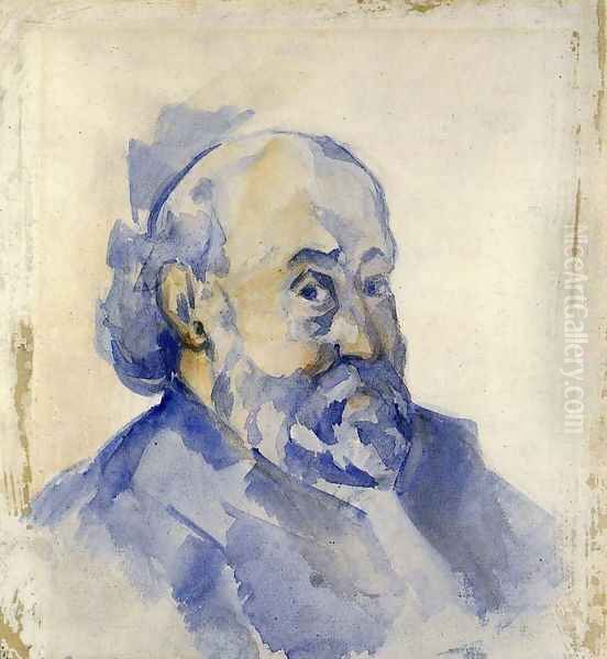 Self Portrait2 Oil Painting by Paul Cezanne