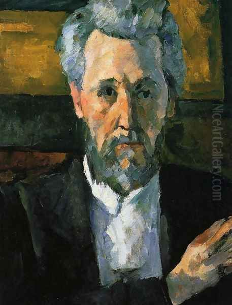 Portrait Of Victor Chocquet2 Oil Painting by Paul Cezanne