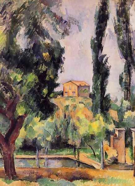 The Jas De Bouffan Oil Painting by Paul Cezanne