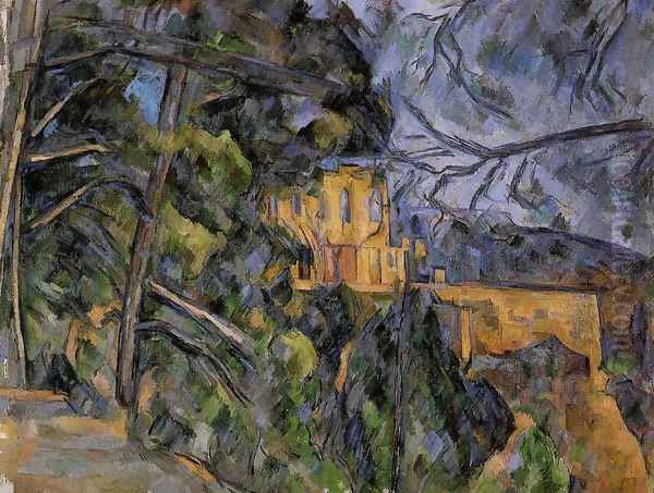 The Chateau Noir2 Oil Painting by Paul Cezanne