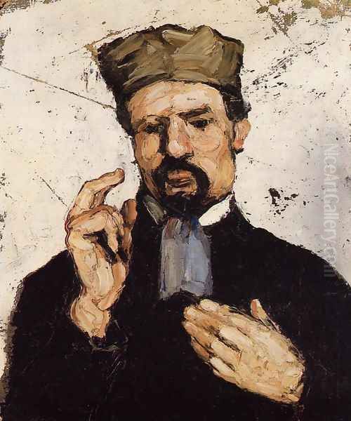 Uncle Dominique As A Lawyer Oil Painting by Paul Cezanne