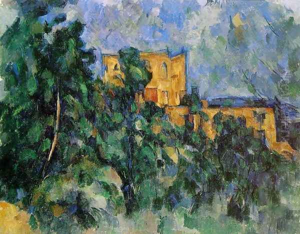 Chateau Noir II Oil Painting by Paul Cezanne