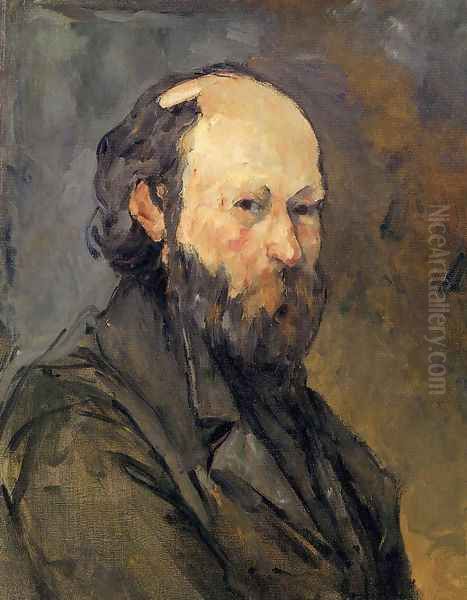 Self Portrait7 Oil Painting by Paul Cezanne