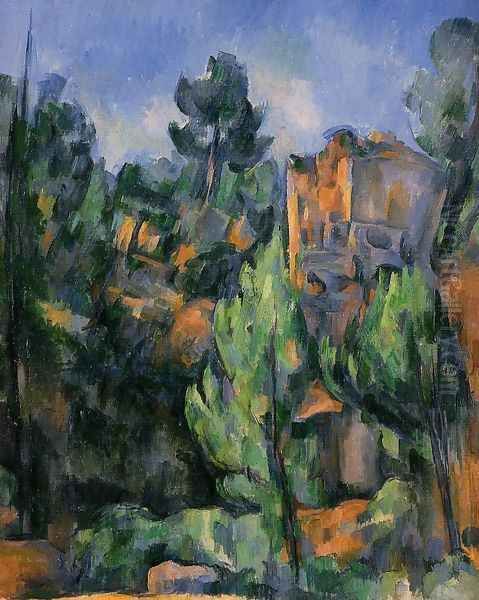 The Bibemus Quarry3 Oil Painting by Paul Cezanne