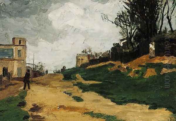 Landscape3 Oil Painting by Paul Cezanne