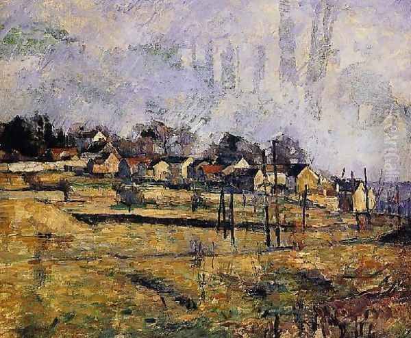 Landscape6 Oil Painting by Paul Cezanne