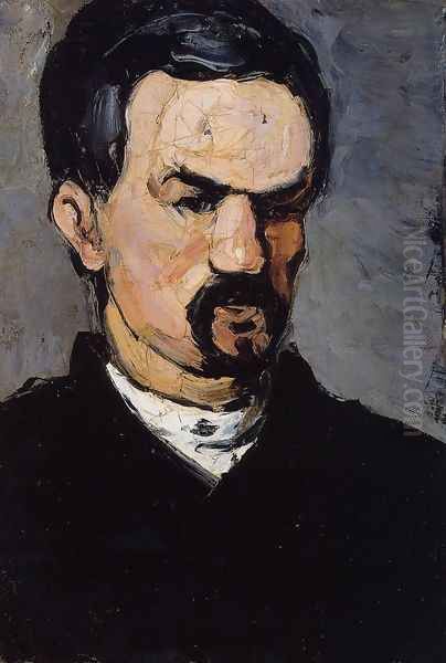 Uncle Dominique2 Oil Painting by Paul Cezanne