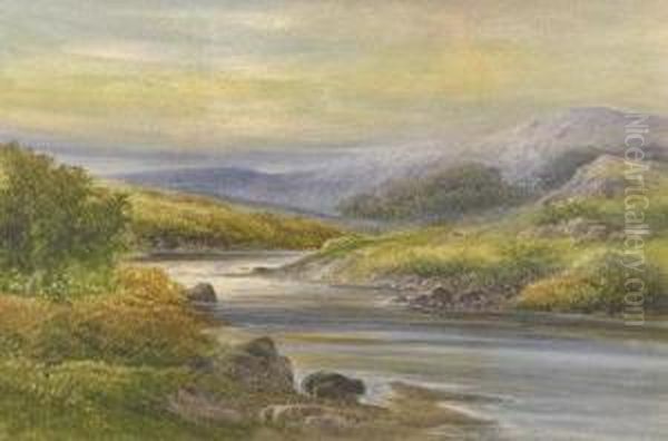 Capel Curig Oil Painting by Francesco Coleman