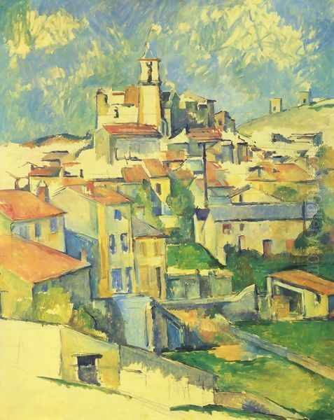 Gardanne 2 Oil Painting by Paul Cezanne