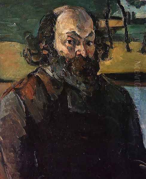 Self-Portrait Oil Painting by Paul Cezanne