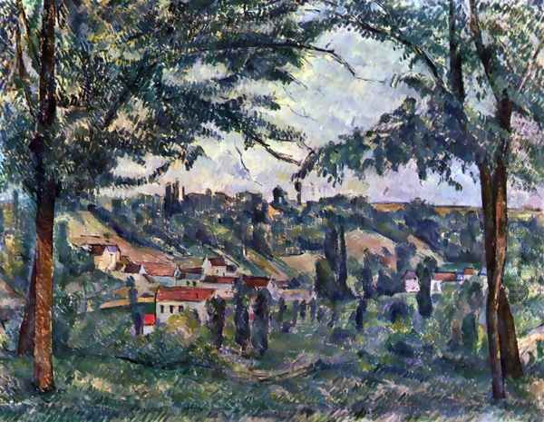 Landscape 6 Oil Painting by Paul Cezanne